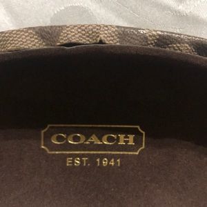 Coach aviator sunglasses